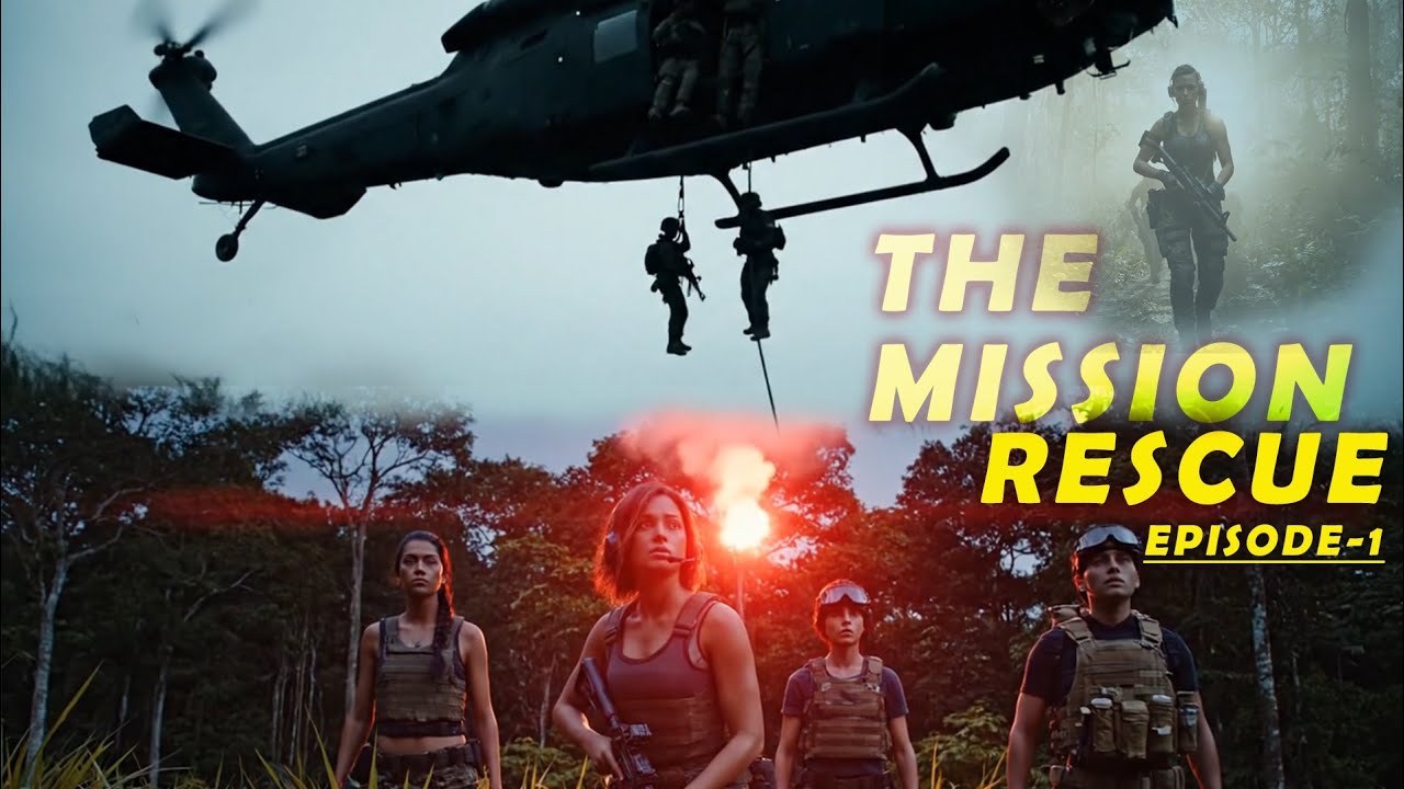 Episode- 01 | Shadows in the Jungle | Zara’s Hostage Rescue | AI Movie Cinematic 