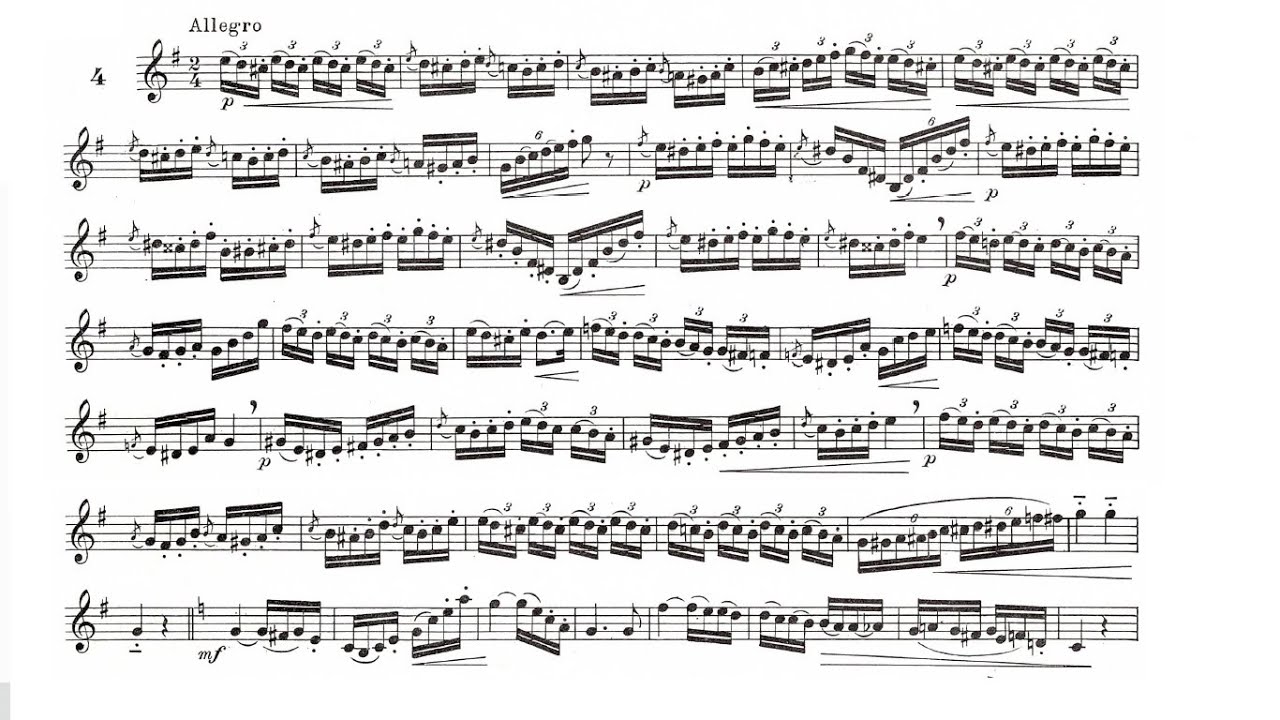 Jean-Baptiste Arban: Characteristic Étude n.4 (Pierre Thibaud, trumpet)