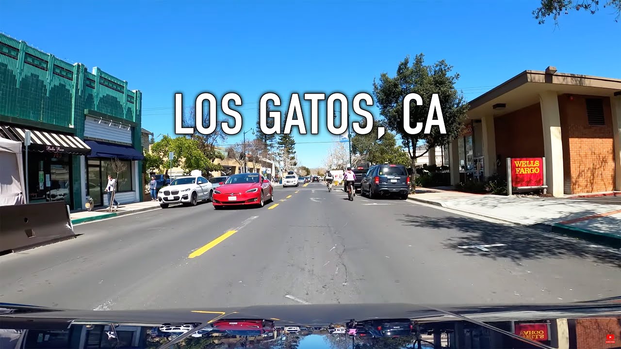 Los Gatos Drive in 4K
