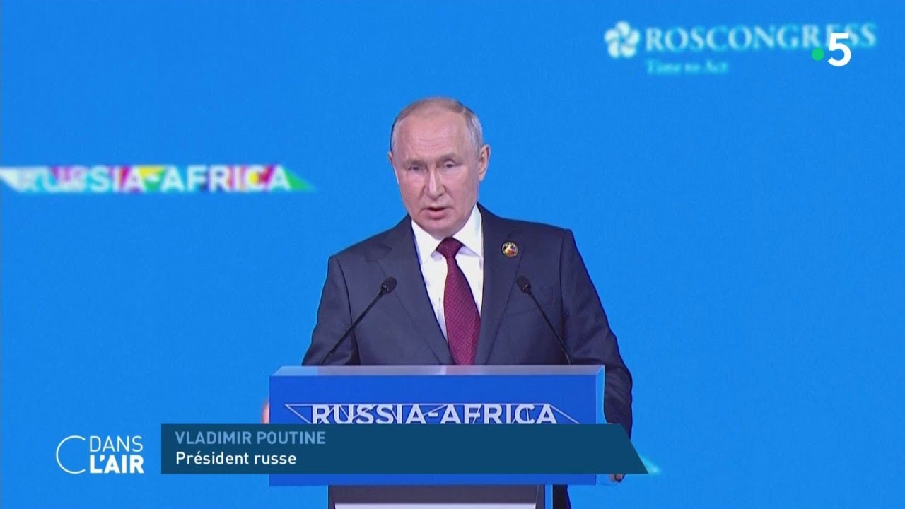 Russie - Afrique : le sommet qui défie l'Occident #cdanslair 27.07.2023