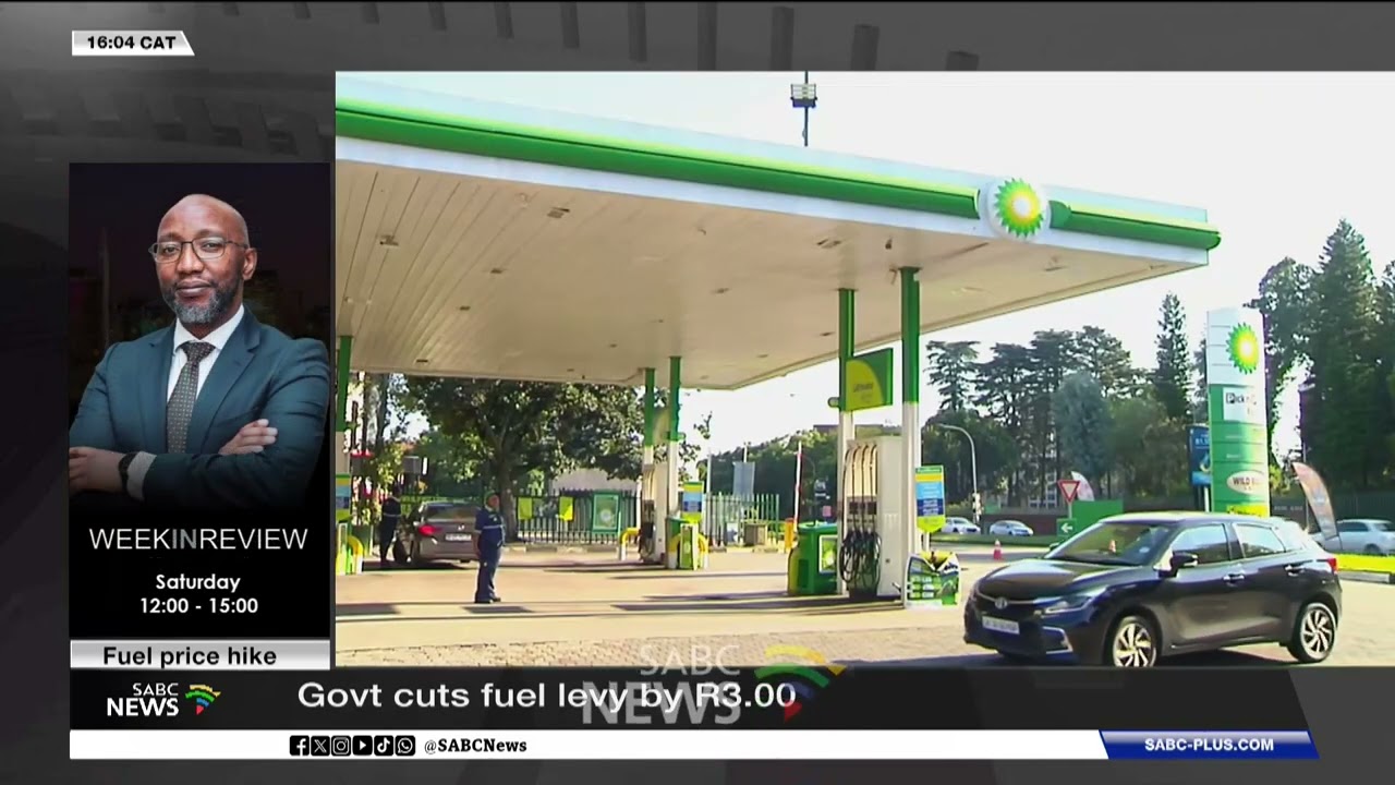 Govt cuts fuel levy by R3 a litre till May 2026