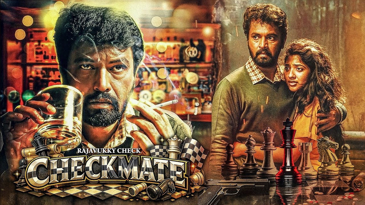 CHECKMATE New (2025) Release South BLOCKBUSTER Hindi Dubbed Thriller Movie | Cheran, Srushti Dange