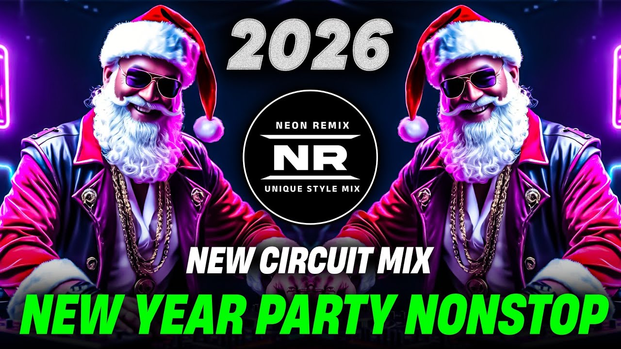 New Year Party Nonstop | New Circuit Mix | Happy New Year 2026 | DJ Neon Remix