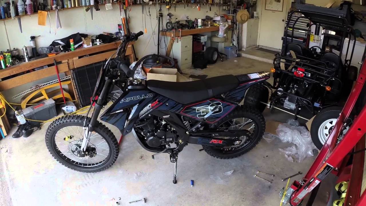 Apollo 250cc Chinese Dirt Bike 250 Review Unboxing Assembly