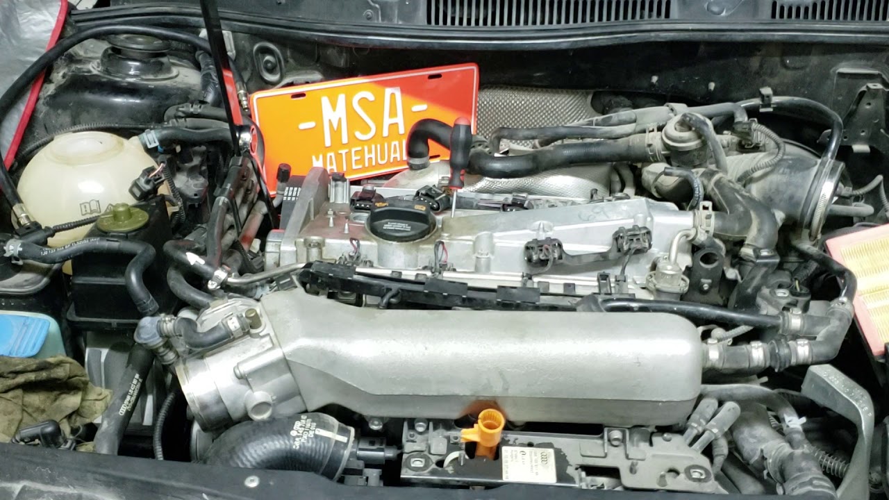 Cabeza vw 1.8 T Dañada , prueba de fuga de cilindros