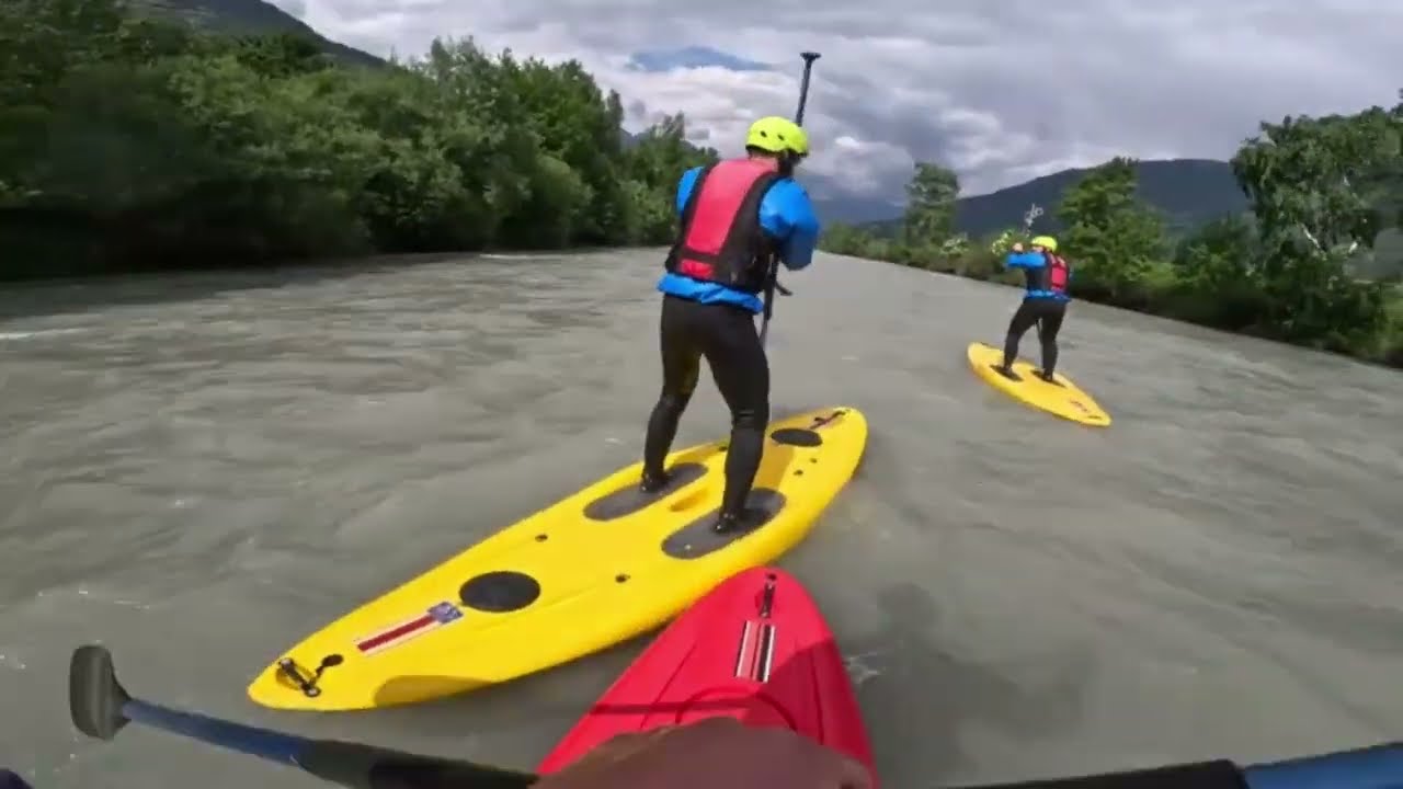 Sup river - fiume Adige