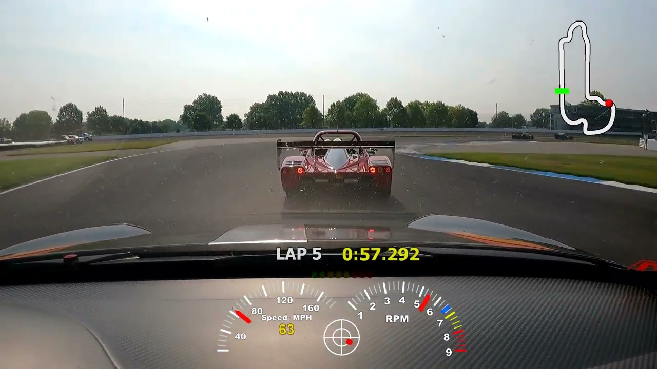 Indianapolis Motor Speedway - Road Course.  SVRA Speed Tour Race.  June 2023