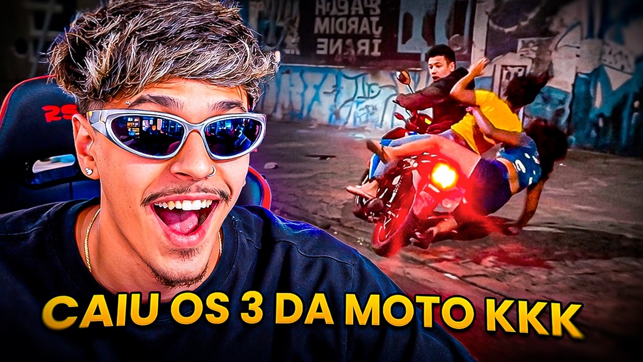 Xiteyy Reagindo a FUGA DE MOTO QUE DEU TUDO ERRADO KKKKKK