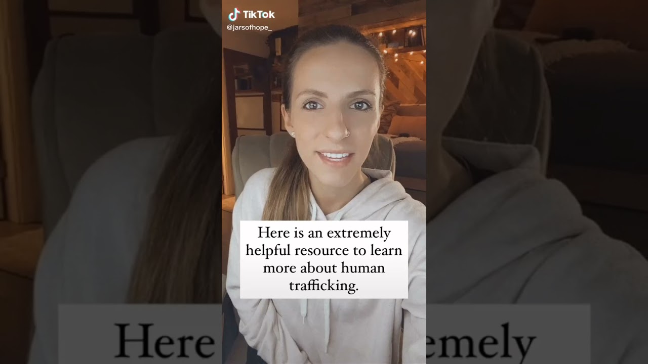 End Human Trafficking Tik Toks