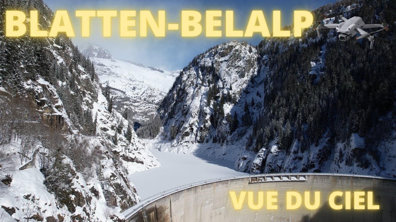 BLATTEN-BELALP VUE DU CIEL (DRONE 4K)