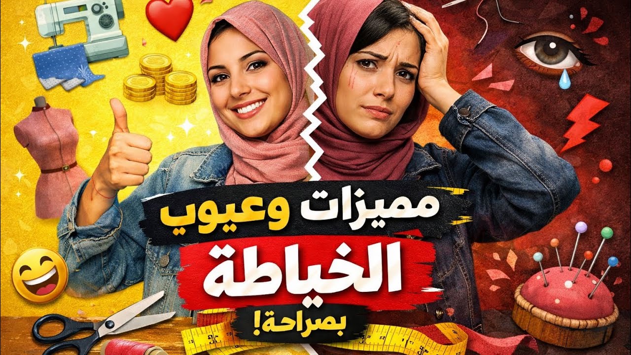 الخياطة مش زي ما انتي فاكرة! مميزاتها وعيوبها من غير تجميل