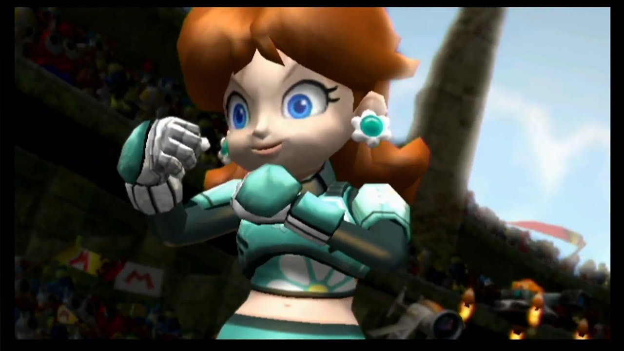 Mario (Me) VS Daisy & Yoshi - Best of 3 Series - Superstar Difficulty - Mario Strikers Charged!