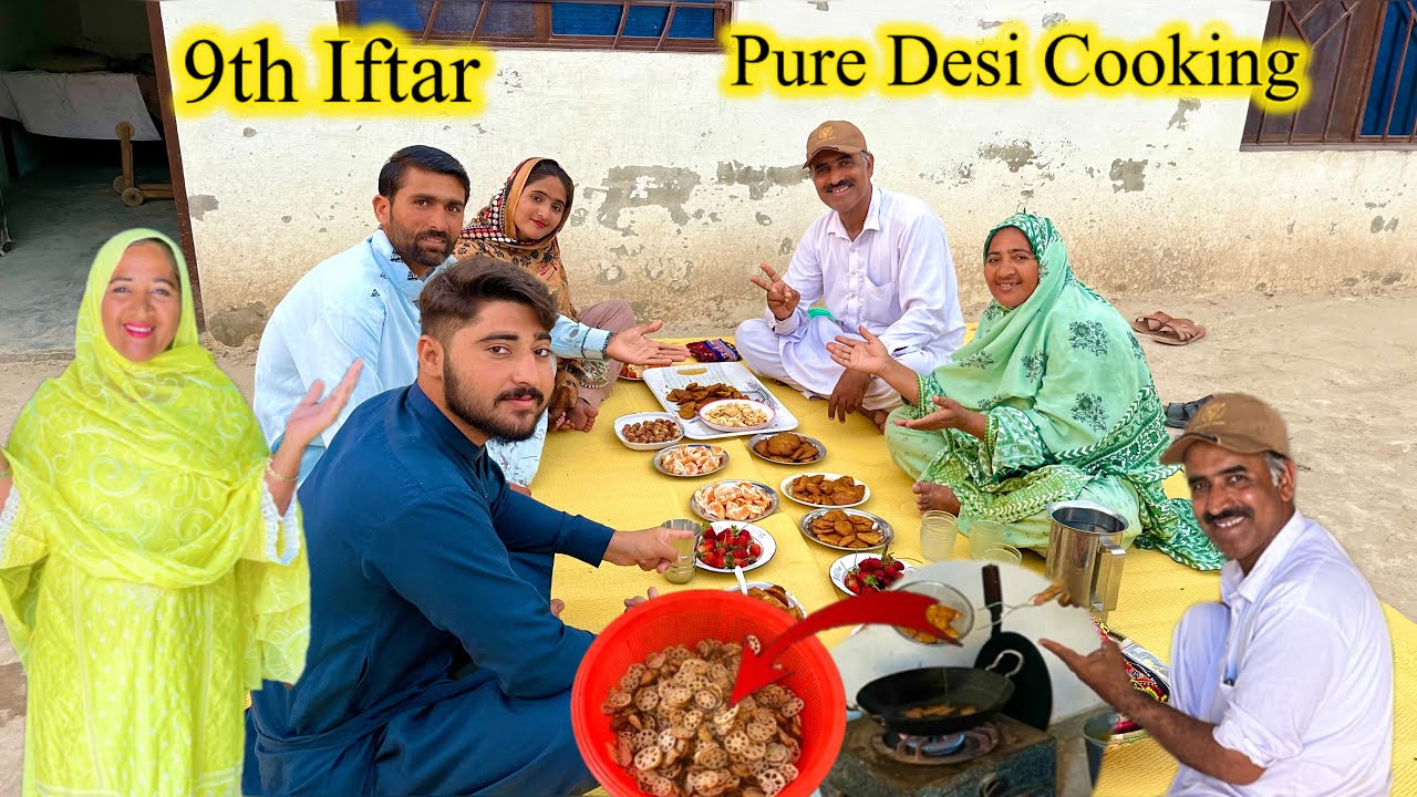 9th Iftar Me Pure Desi Cooking Iftari Ho To Aisi Special ￼Iftar Cooking |Fiza Abbas Life Vlog 