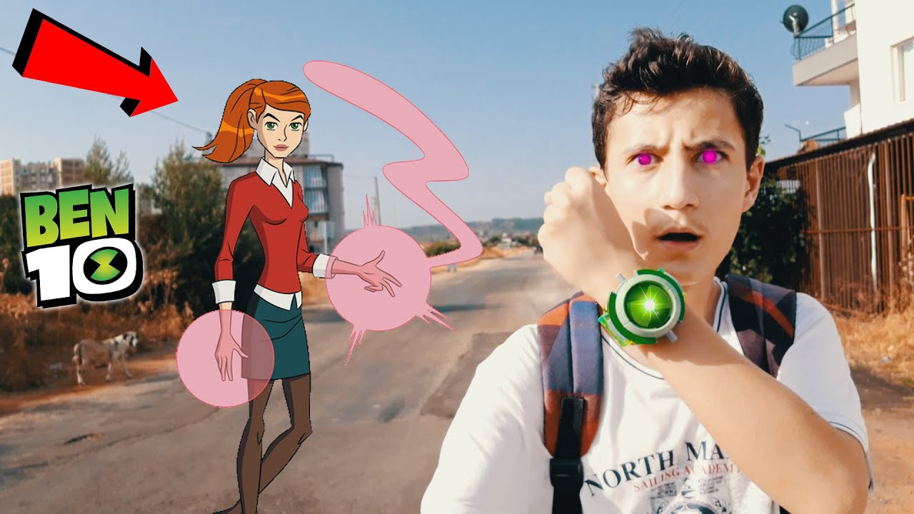 BEN 10 GWEN BANA BÜYÜ YAPTI !! ( Ben 10 Omnitrix Saat )