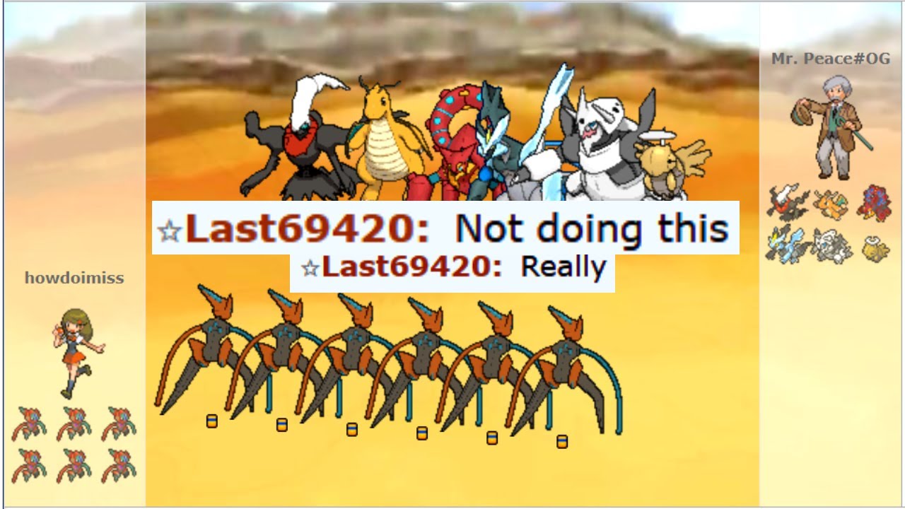 PERISH TRAP spam from DEOXYS is the most demon thing ever !!!!!!