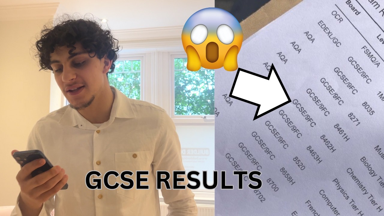 Opening My 2024 GCSE RESULTS On CAMERA *Shocked at results*