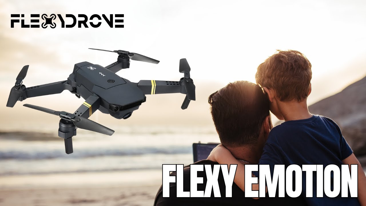 Flexy Emotion | Drone 4K pour D&eacute;butants | Stable et Facile &agrave; Piloter | By Flexydrone - France