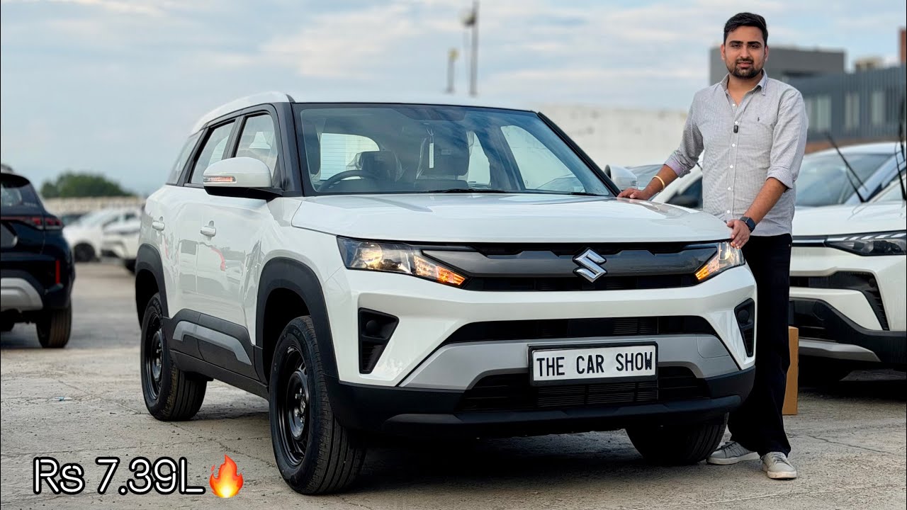 New Maruti Suzuki Brezza Facelift 2026 🔥 Brezza VXi - White Colour | Detailed Review!