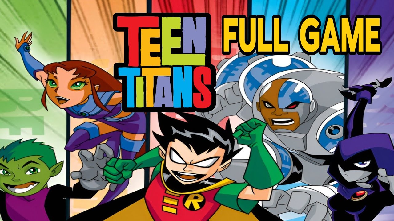 Teen Titans (PS2) Full Game Longplay