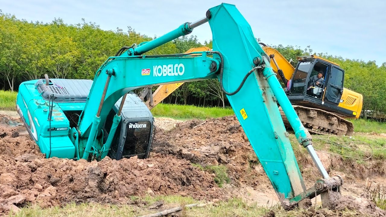 ปฏิบัติการเดือด!! ภารกิจกู้KOBELCOsk200 ฟ้าบันดาลระทึกสุดโหด!!