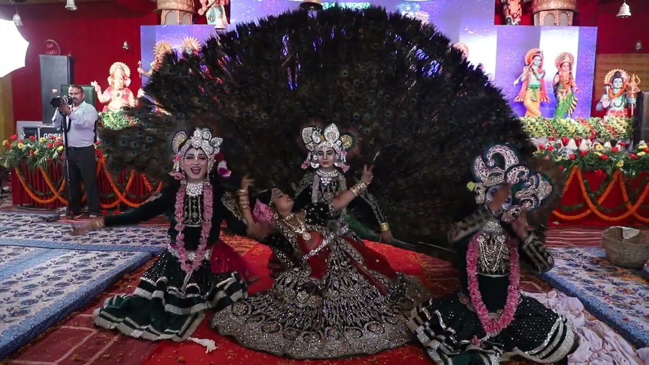 Radha Krishna jhanki || Aayo Makhanchor  || Shyam aaye sakhi ri mor banke || Jagdamba Series