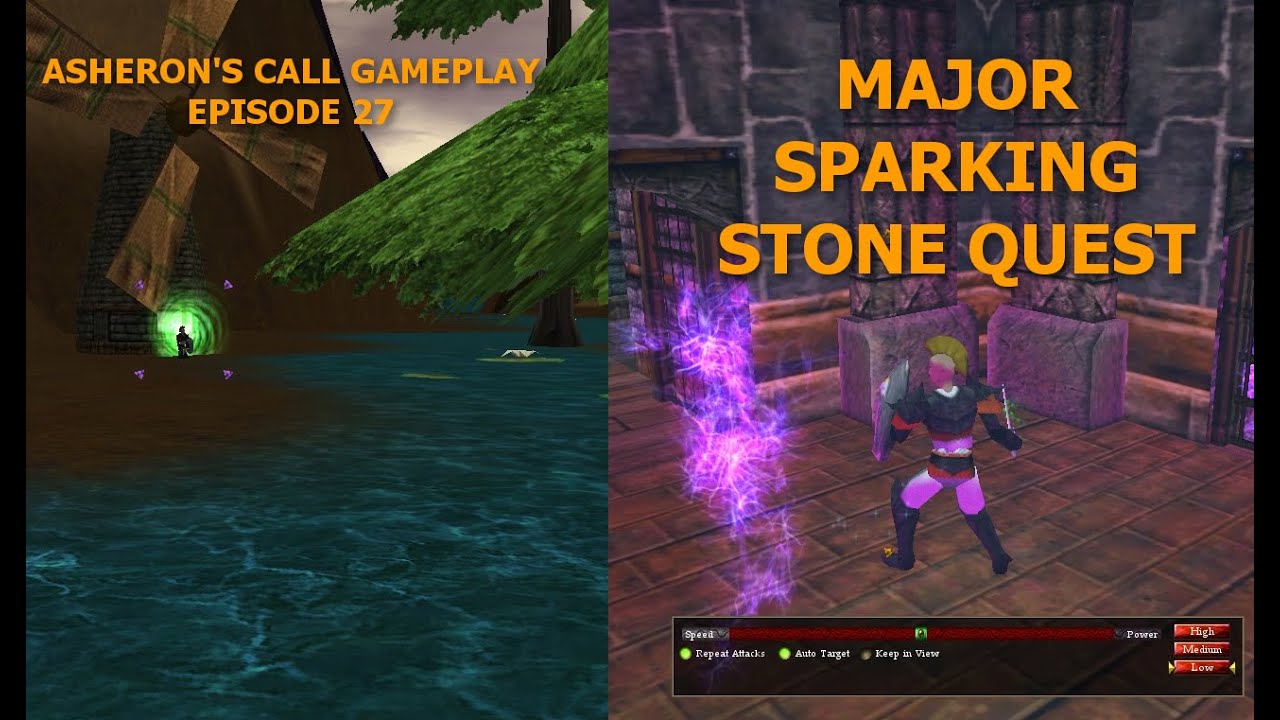 Major Sparking Stone Quest Walkthrough | Asheron's Call Gameplay