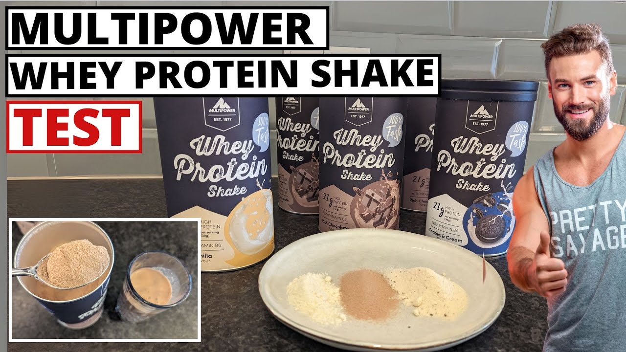 Multipower Whey Protein Shake Test