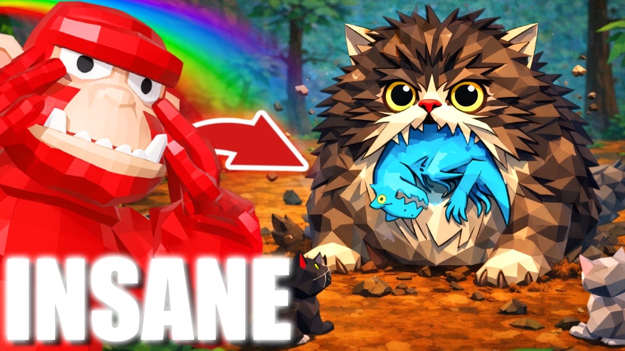 UG VR's NEW DINO CAT POUCHIE TITAN Is INSANE!