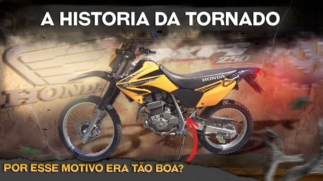 A História Completa da Honda XR 250 Tornado - Veja e Descubra o Segredo Escondido por Trás da Lenda!