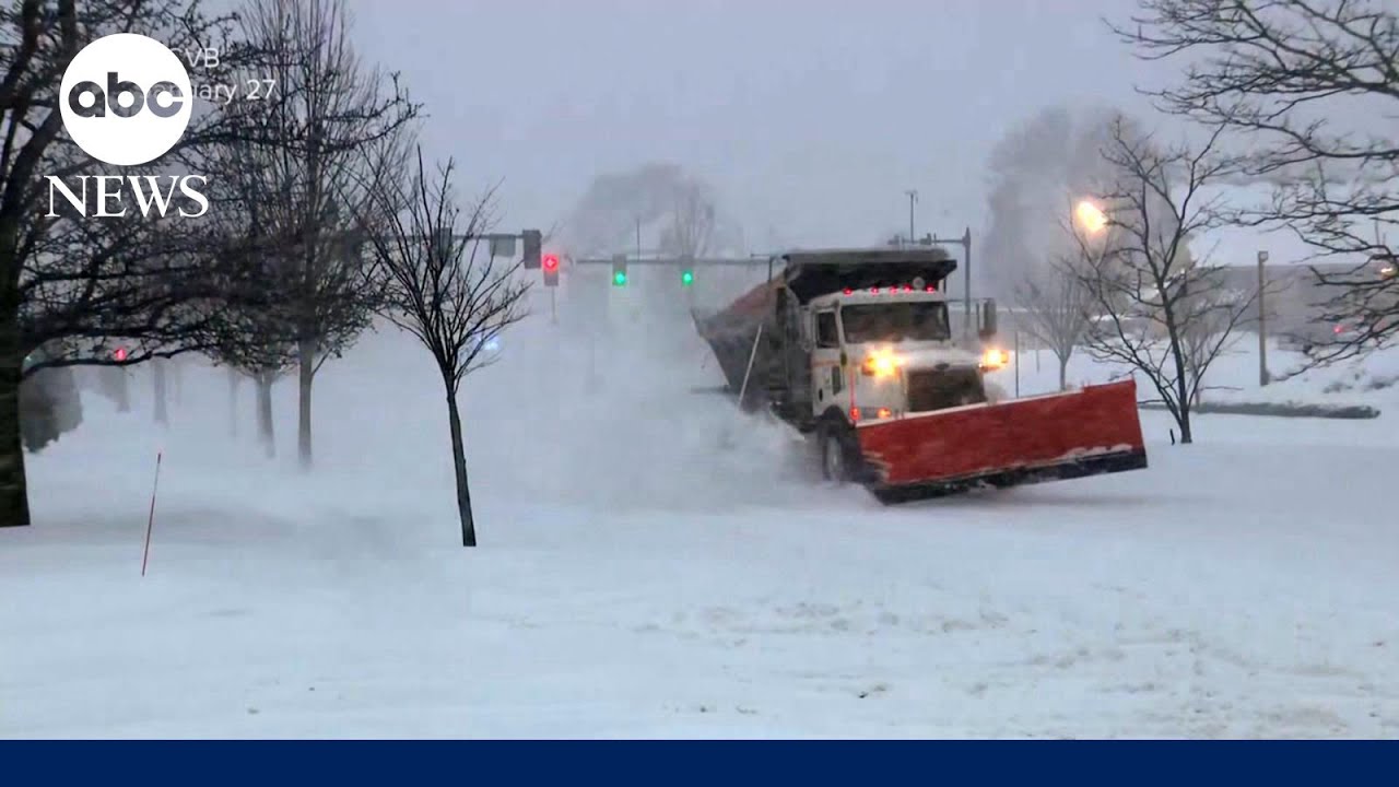 Blizzard warnings across several states