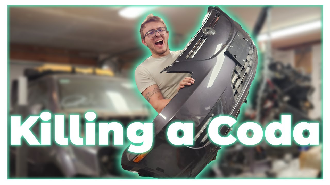 COMPLETELY Taking Apart a RARE EV | 2012 CODA EV Teardown