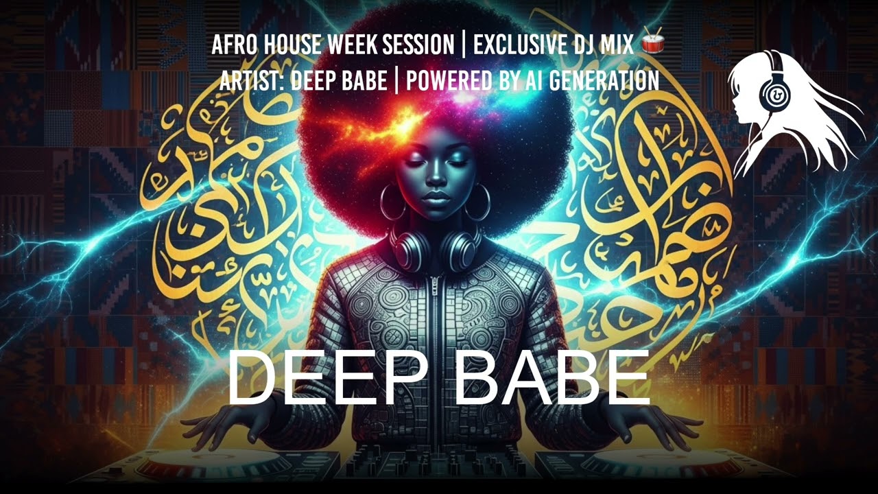 🌍 AFRO HOUSE WEEK SESSION | Exclusive DJ Mix 🥁Artist: DEEP BABE | AI Generation #djmix #afrohouse