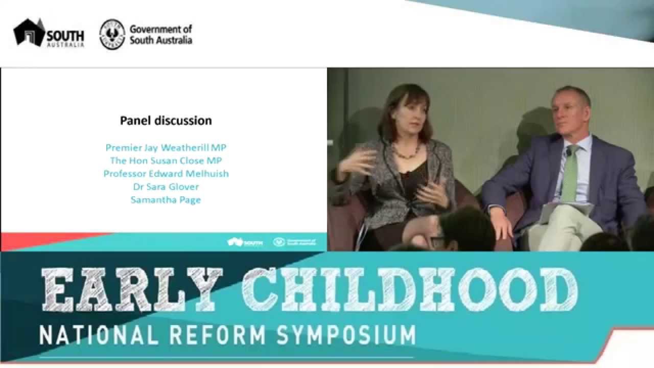 Expert panel, Early Childhood National Reform Symposium, November 2015