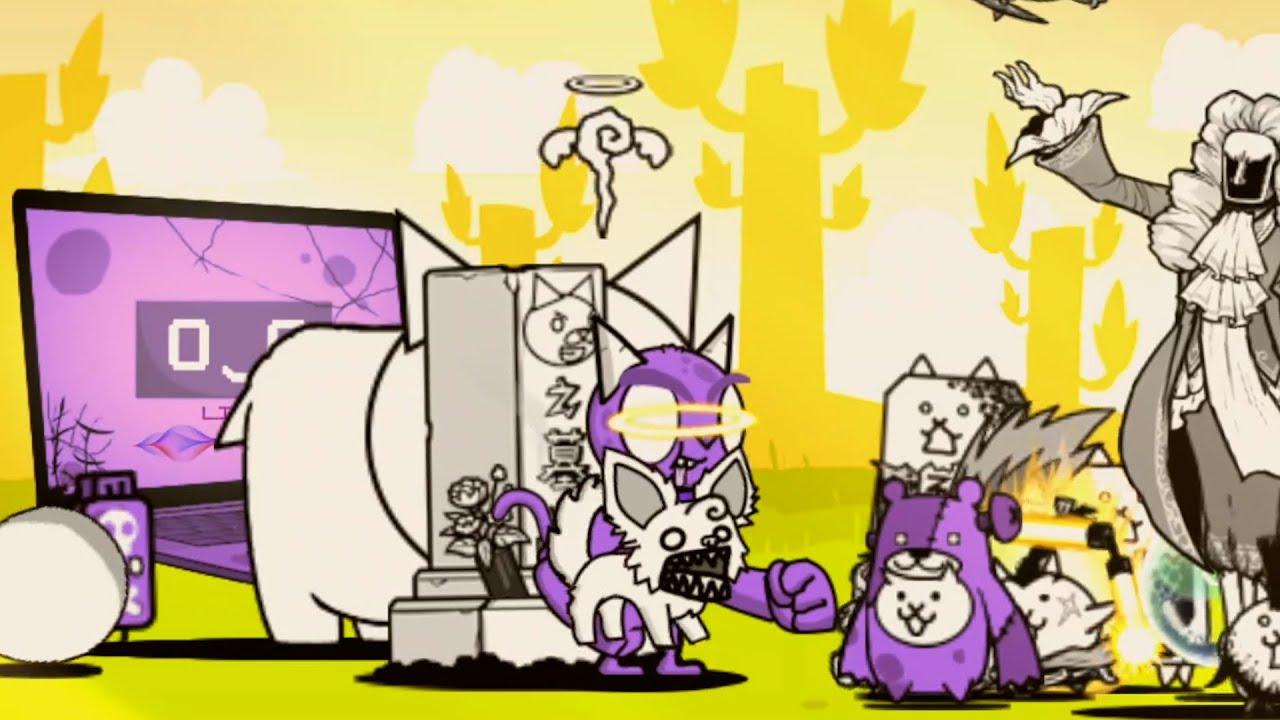 Sweeping Fallen Leaves - The Battle Cats (Custom Stage)
