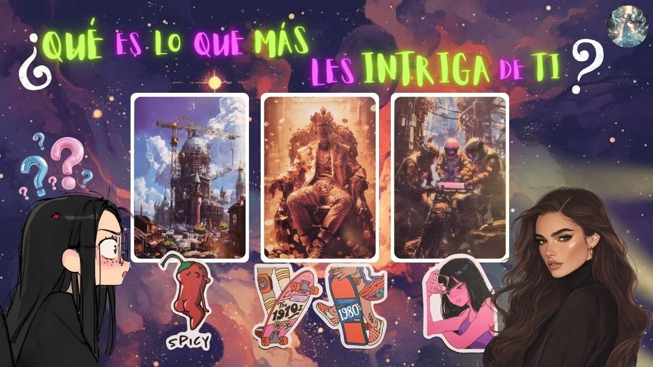 ¿QUÉ Es LO QUE MÁS Les INTRIGA De Ti?🔮Tarot Interactivo🔮