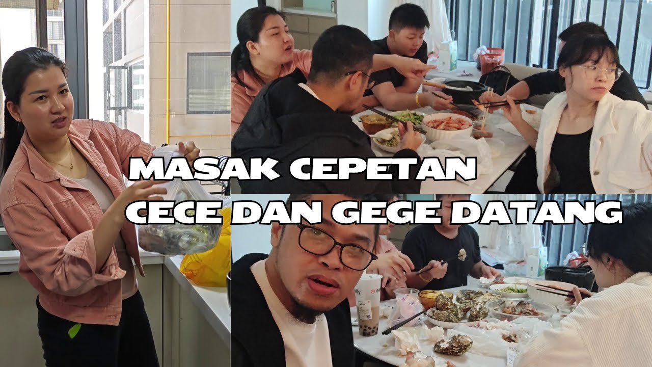 Kaget! Tiba-Tiba Cece dan Gege Maen Ke rumah