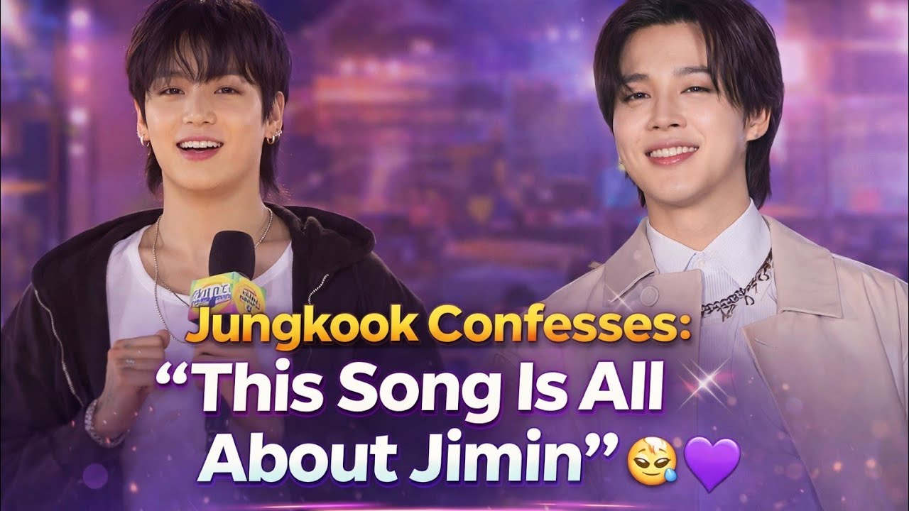 Jungkook Confesses: This Song Is All About Jimin