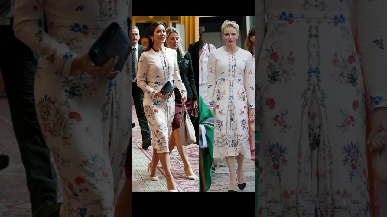 Elegance Echoed: 8 Times European Royal Women Dressed Alike!👑#royalfashion#royalfamily #fashionstyle