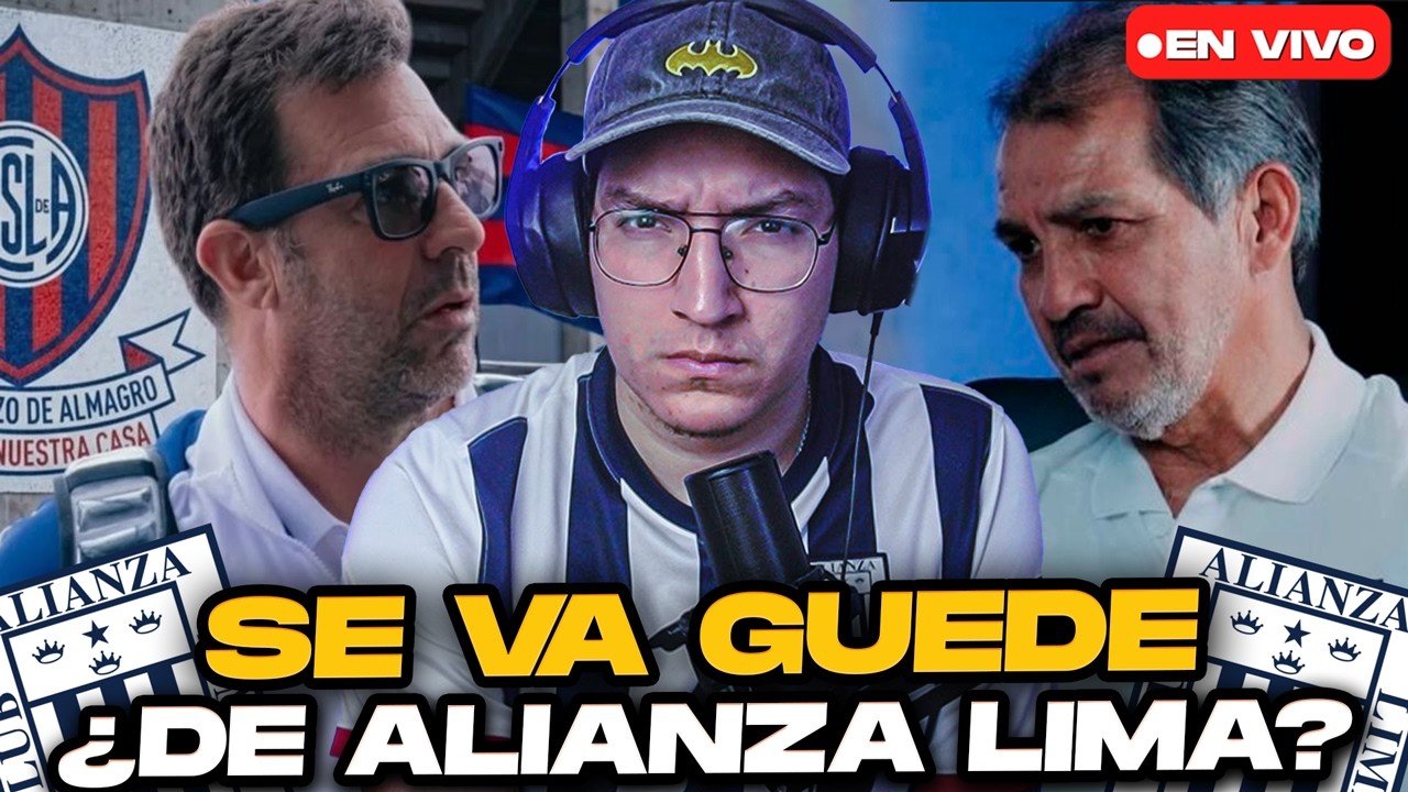 ¡BOMBA! Pablo Guede SE VA de Alianza Lima?