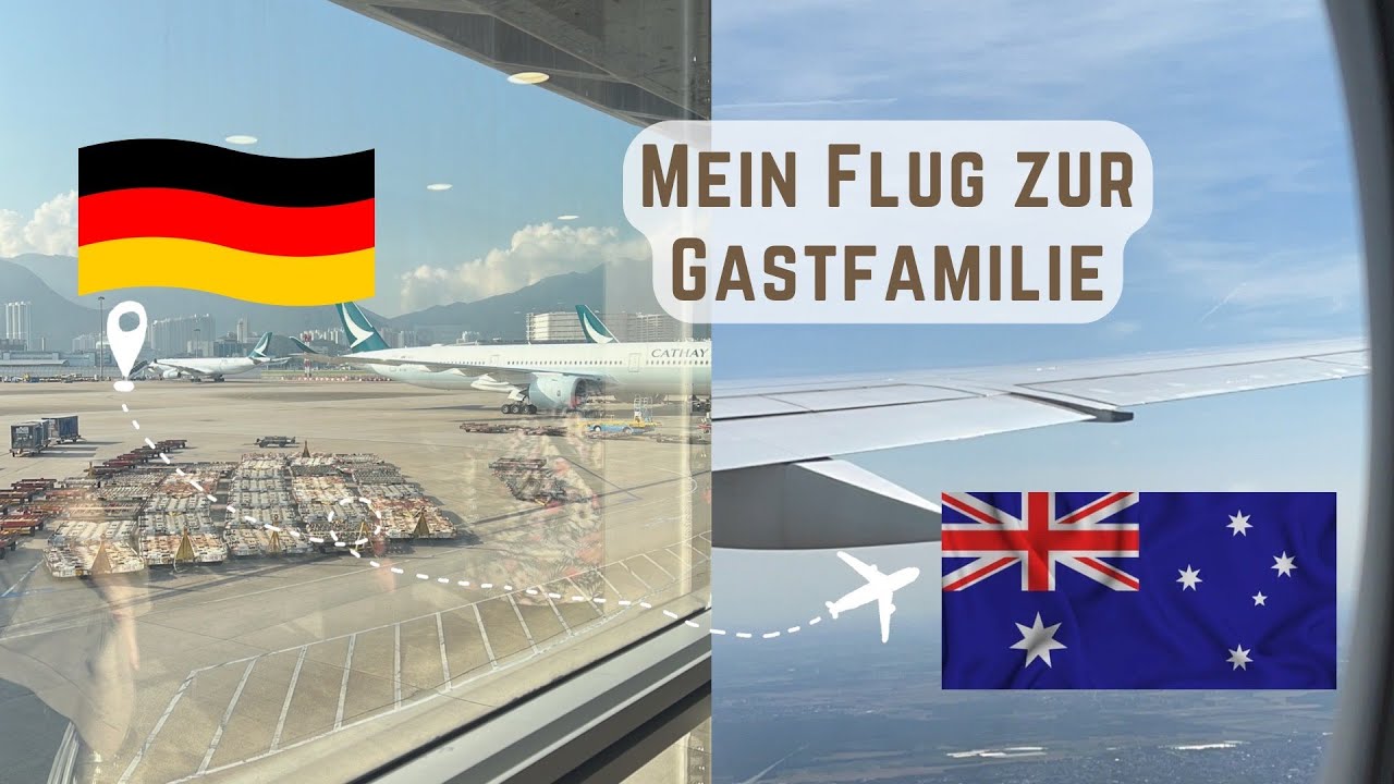 Mein Flug✈️ nach Sydney und zu meiner Gastfamilie🇦🇺