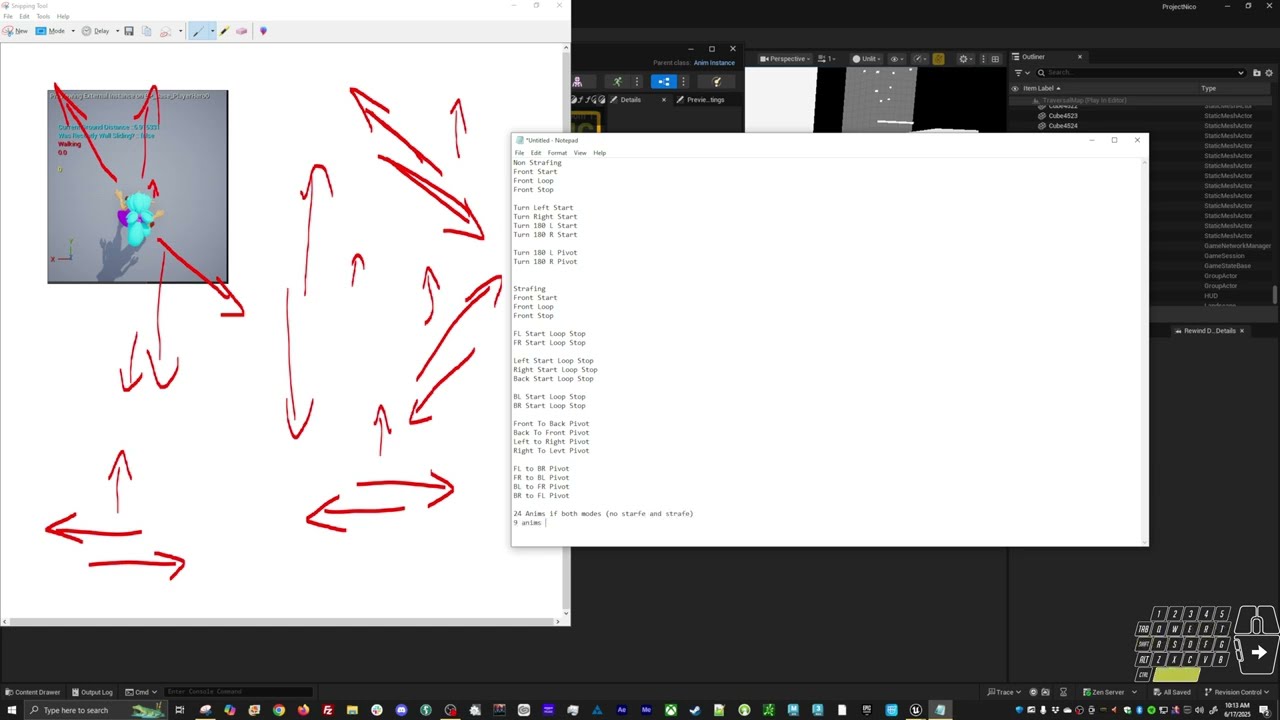 Player Walk Animation Set UE5.6 Control Rig - 01 / 01 - Feature Scope Creep Costing out the Work
