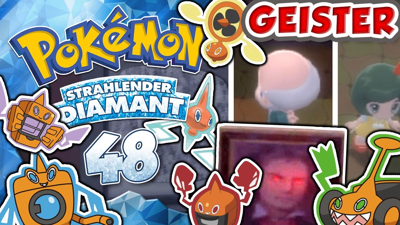 POKÉMON STRAHLENDER DIAMANT 💎 #48: Alte Villa, alle Rotom-Formen & Kampfareal