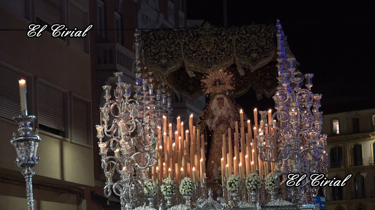VIRGEN DEL GRAN PERDON MALAGA 2025 IDA A ESTUDIANTES RECORRIDO COMPLETO 4K