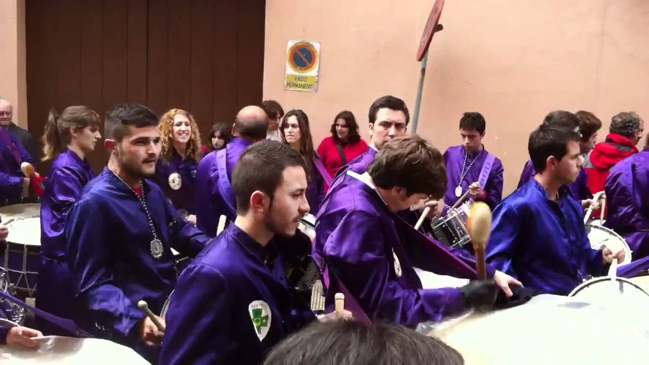 Calanda 2011: Semana Santa. Rompida de la Hora. Sin reblar. 22 de Abril de 2011.