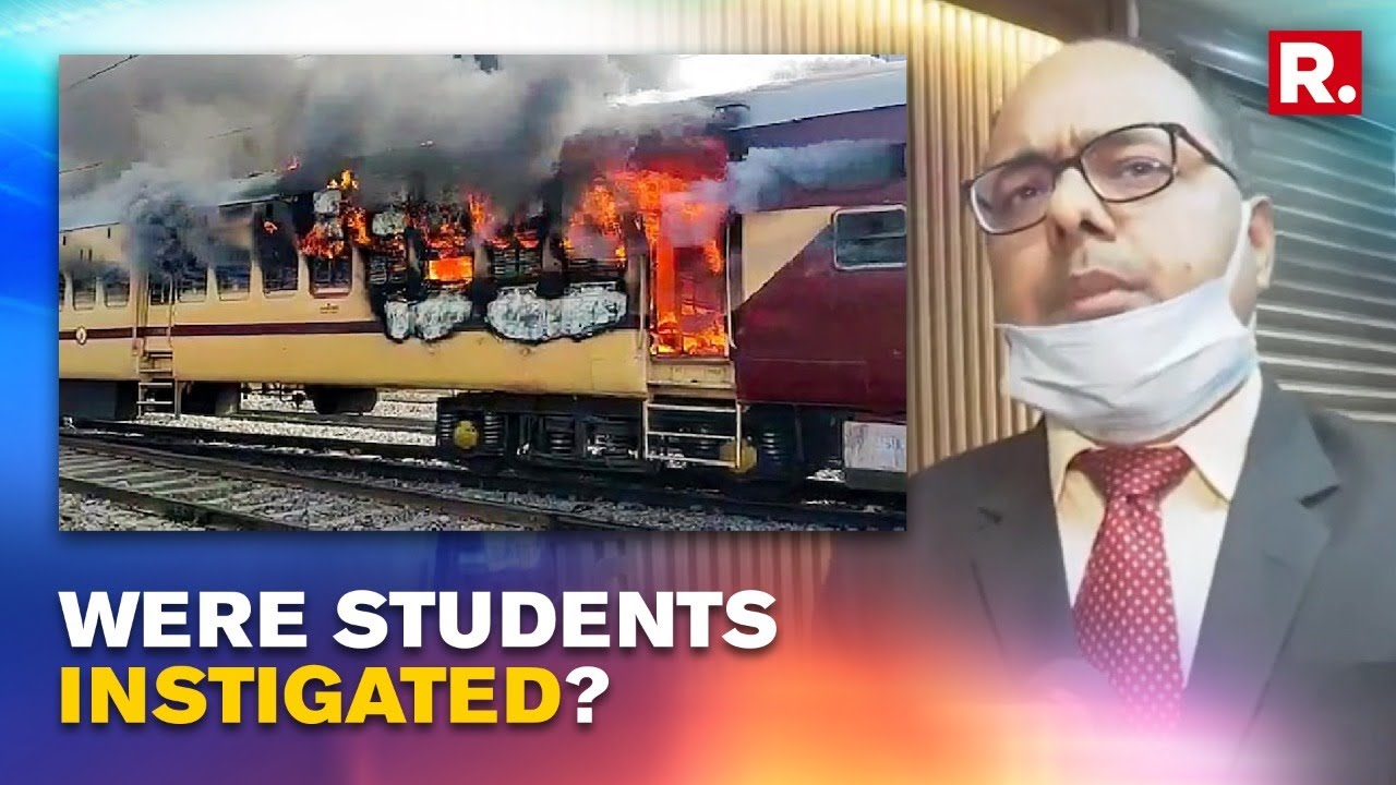 Khan Sir & Other Coaching Centres Named In FIR On Train Set Ablaze By Protesting Students In Bihar