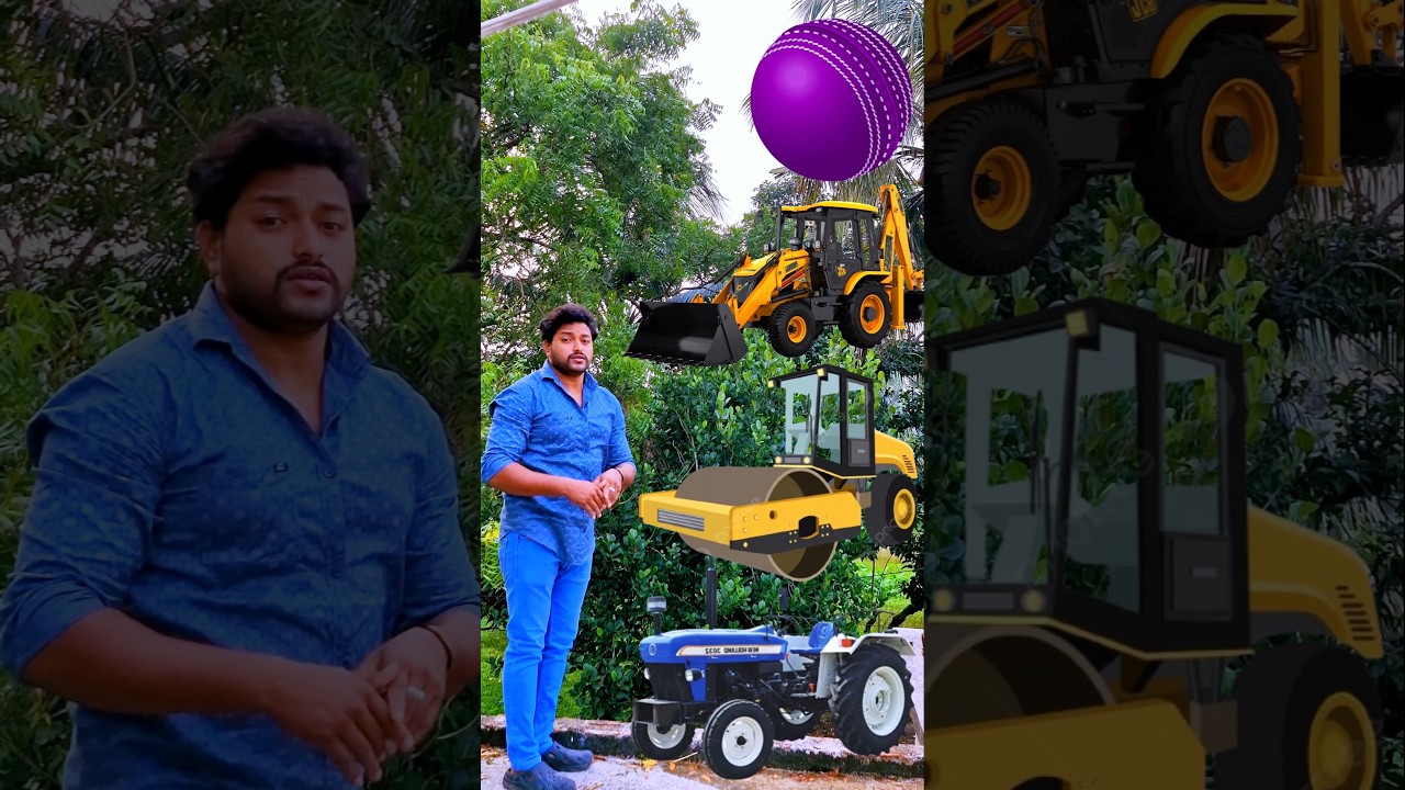 Traktor Rolar Jcb Track vfx magic video 