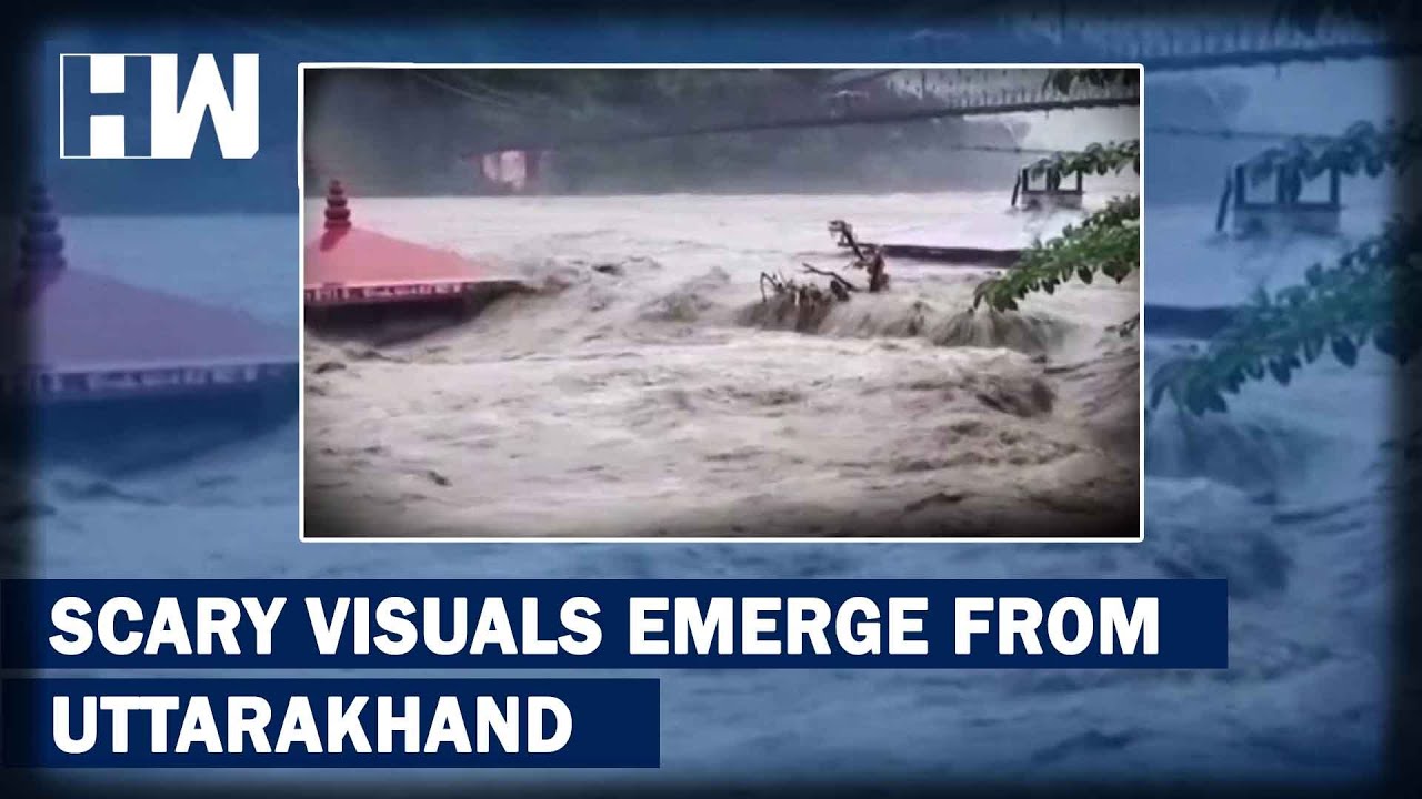 Watch: Low Lying Areas Submerged After Water Level Rises In Alaknanda River