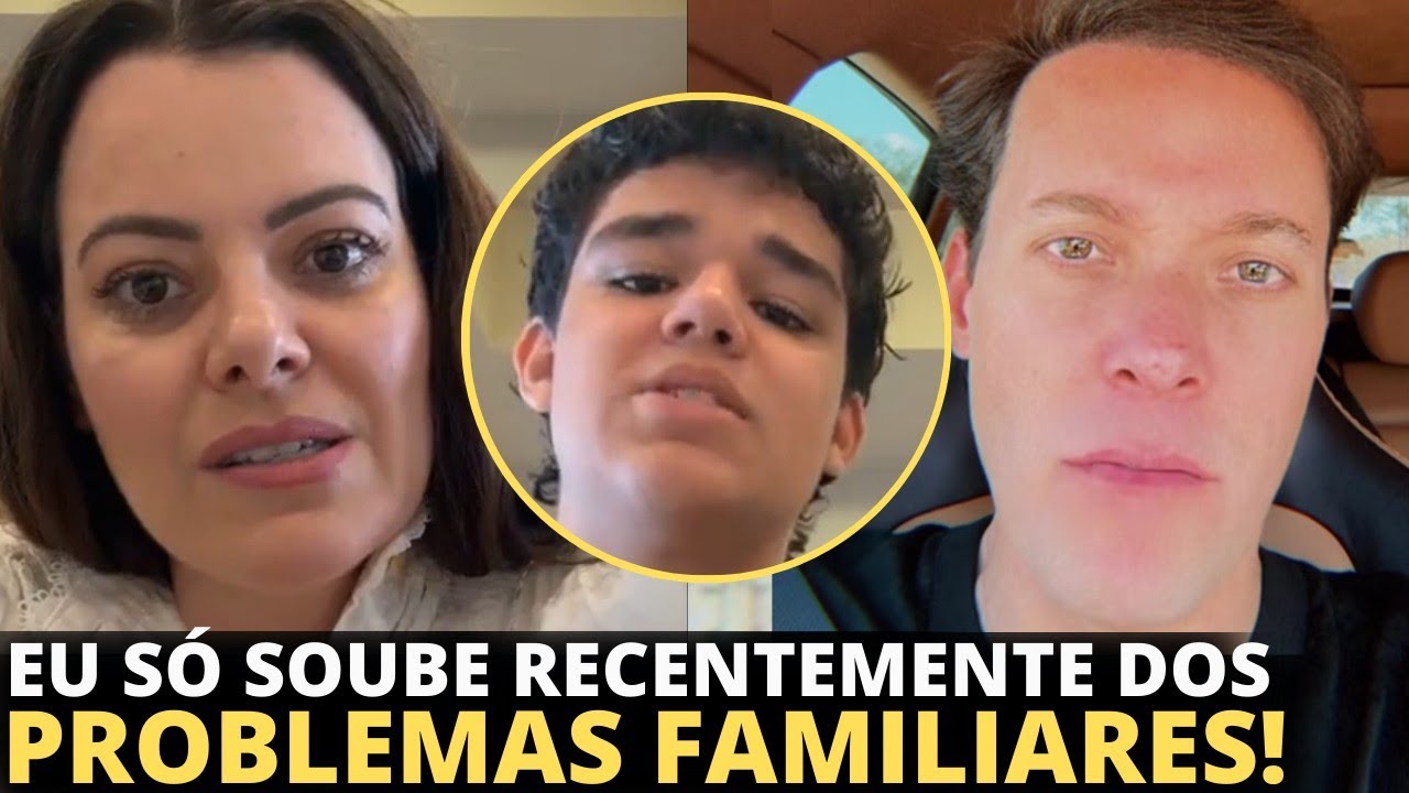 Filho mais novo de Ana Paula Valadão fala dos problemas na família e convivência com André Valadão