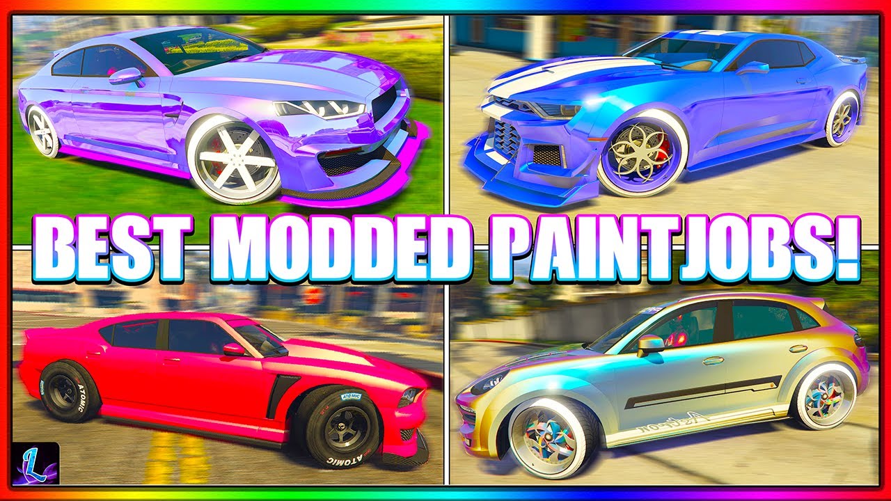 Top 25 Best Modded Crew Colors In GTA 5 Online!