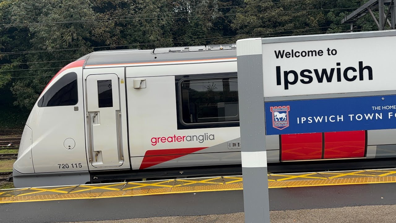 Ipswich Railway Station | Trains at and a tour of the station | Freight & Passenger | 19/10/2024
